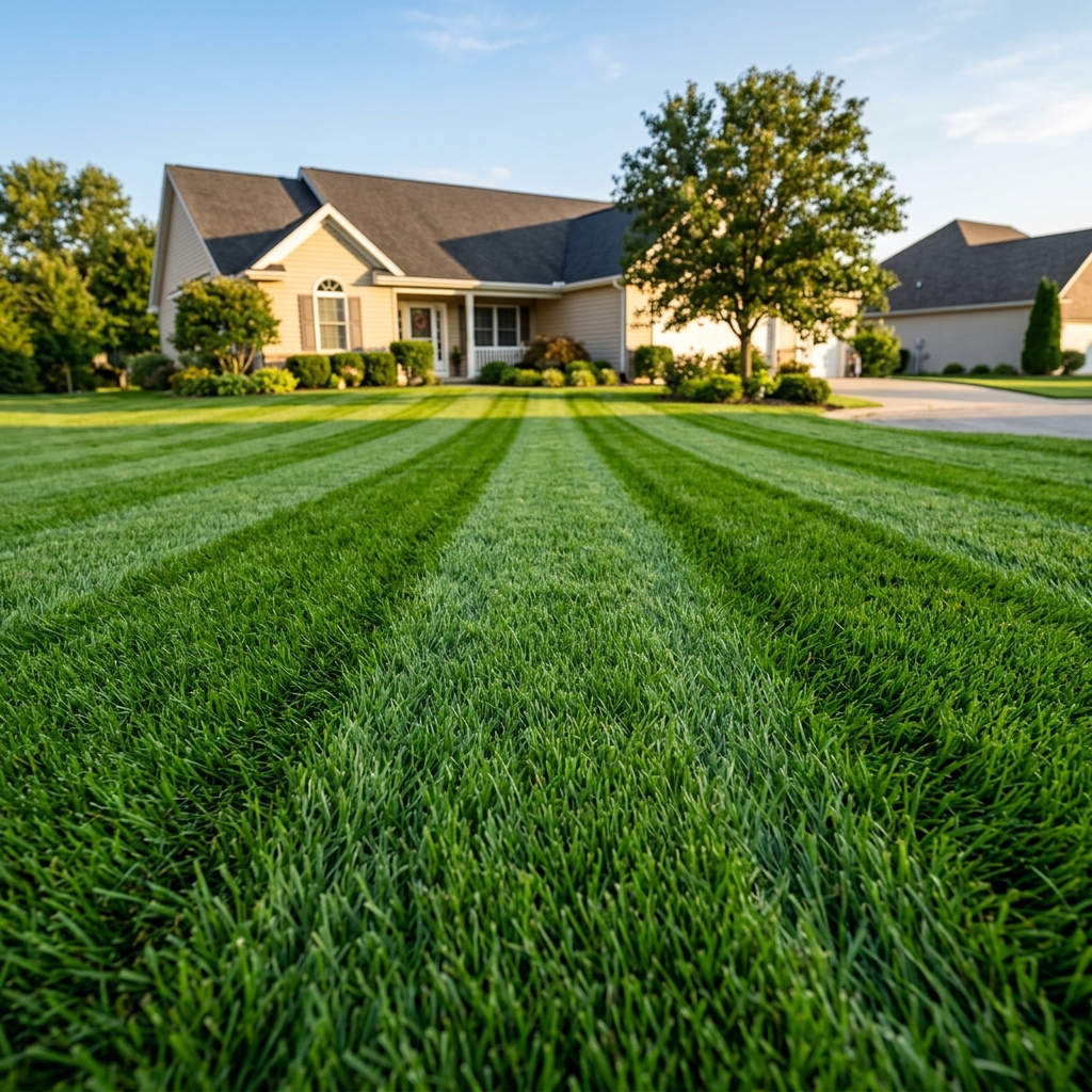 Close-up Plush Manicured Lawn Hero Image